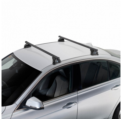 Kit barras de techo Cruzber CRUZ Oplus S-FIX Acero Honda Civic Tourer (IX - railing integrado) Año: 2014 -