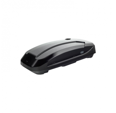 BAUL DE TECHO CRUZ Paddock 470N -negro brillo- Cofre de techo de gran capacidad de carga con diseño práctico y funcional.