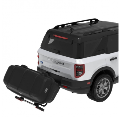 Cofre trasero CRUZ Sector 400NT -negro texturado-