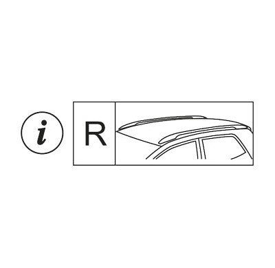Kit barras de techo Cruzber CRUZ Lane Acero Hyundai Santa Fe 5 Puertas (I/SM - railing) Año: 2000 - 2006
