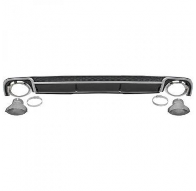 Difusor Paragolpes Trasero A4 Audi Año:  15-18        Rs-Look