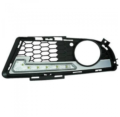 Juego Luces Diurnas Delanteras E90/91 Bmw Año:  08->>       Incluye Rejilla