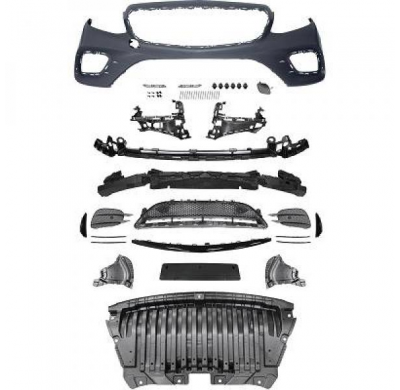 Paragolpes Deportivo Delantero W213 Mercedes Año:  16-20      Sport E43-Look