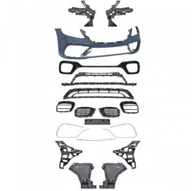Paragolpes Delantero Deportivo W222 Mercedes Año:  17->>        Amg S63 Look