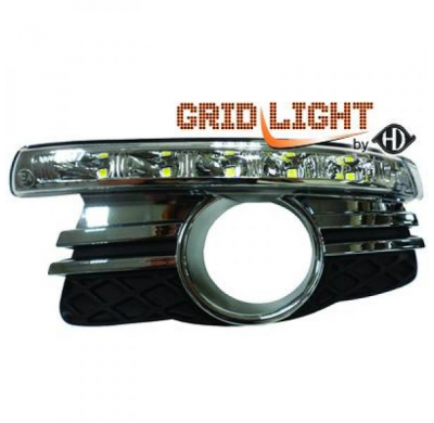 Juego Luces Diurnas Delanteras W204 Mercedes Año:  07-11      Glas/Klar