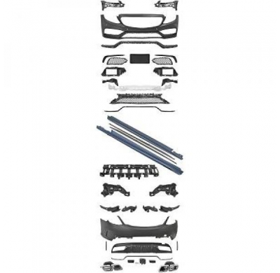 Kit Carroceria Deportivo W205 Mercedes Año:  14-18       Para Pdc;