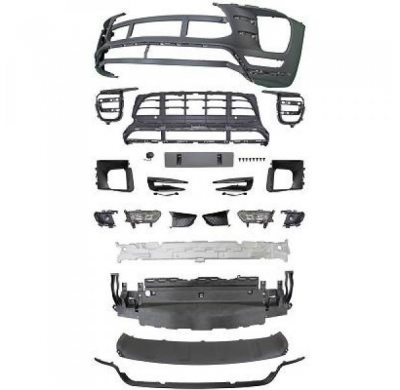 Paragolpes Deportivo Delantero Macan Porsche Año:  14->>       Turbo-Look