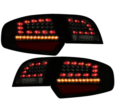 Pilotos Traseros Led Audi A3 Sportback 03-08 _ Negro