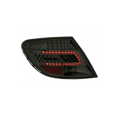 Pilotos Traseros Led Mercedes Benz C W204 07  _Smoke