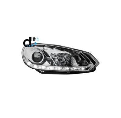 Faros Luz Diurna Vw Golf Vi 08+ _
