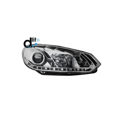 Faros Luz Diurna Vw Golf Vi 08+ _