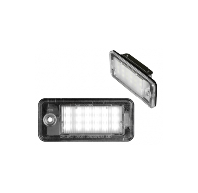 Luces De Matricula En Led Para Audi A3 8p, A4 B6, A4 B7, A6, A8, Uva.