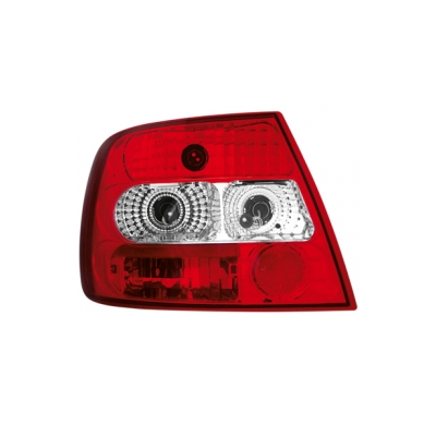 Pilotos Traseros Audi A4 Lim. B5 95+ _ Rojo/Crystal