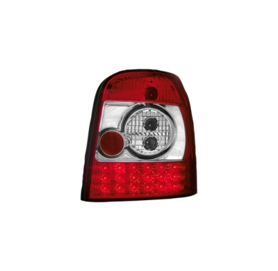Led Pilotos Traseros Audi A4 B5 Avant 7.95-9.01 _ Rojo/Cristal