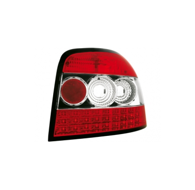 Led Pilotos Traseros Audi A3 8p 2003+ _ Rojo/Cristal