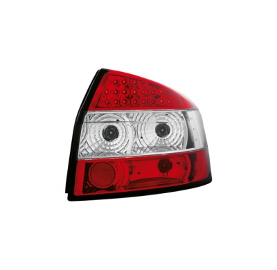 Led Pilotos Traseros Audi A4 2003 _ Rojo/Cristal