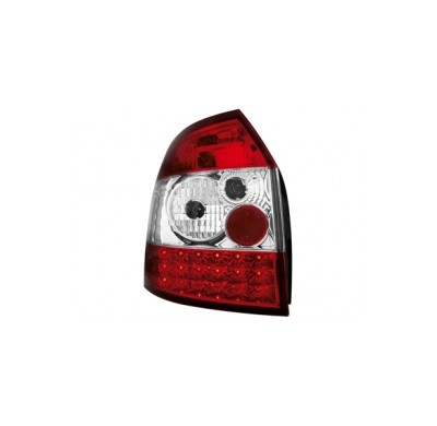 Pilotos Traseros Led Audi A4 B6 Avant 01-04 _ Rojo/Cristal