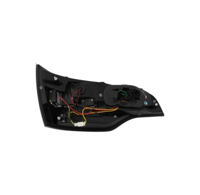 Pilotos Led Audi Q7 05-09 _ Rojos/Crystal