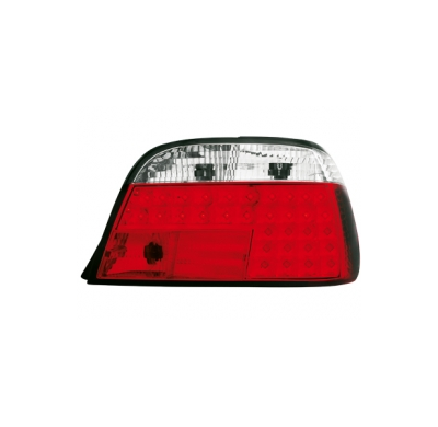 Led-Pilotos Traseros Bmw E38 95-02 _ Rojo/Cristal