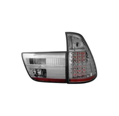 Pilotos Traseros Bmw X5 98-02 _ Led _ Cristal