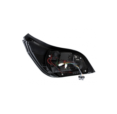 Pilotos Led Bmw E60 04+ _ Rojo/Ahumado