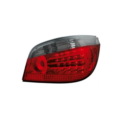 Pilotos Traseros Led Bmw E60_04+ _ Rojo/Negro