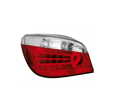 Pilotos Traseros Led Bmw E60_04+ _ Rojo/Cristal