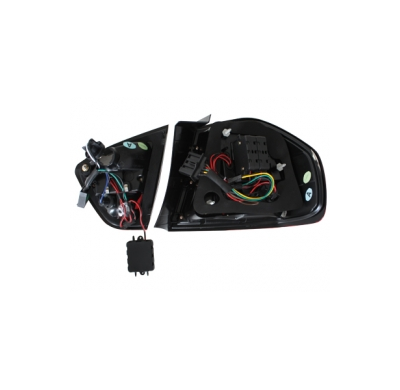 Pilotos Traseros Led Bmw E90 _ 05-08 _Sedan_ Rojo/Cristal / Con Intermitente De Led