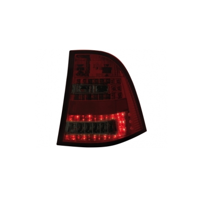 Pilotos Led Mercedes Benz W163 M-Klasse _ Rojo/Smoke