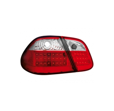 Pilotos Lexus Mercedes Benz Clk W208 98-02 _ Rojo/Cristal