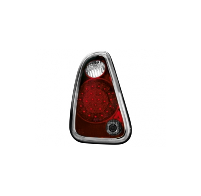 Led Pilotos Traseros Mini Cooper 04+ _ Rojo/Crystal