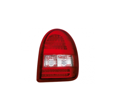 Led Pilotos Opel Corsa B 03.93-03.01 _ Rojo/Cristal