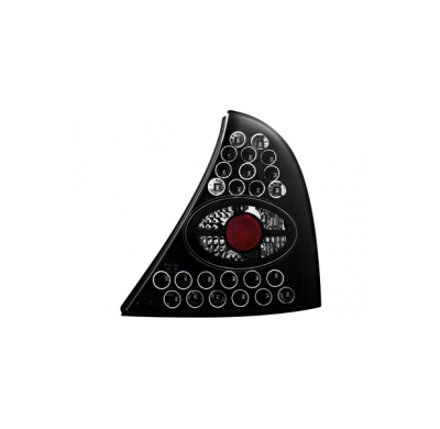 Led Pilotos Traseros Renault Clio Ii 98-01 _ Negro