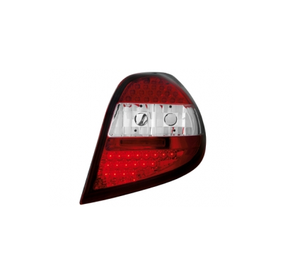 Pilotos Traseros Led Renault Clio 05+ _ Rojo/Cristal