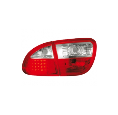 Led Pilotos Traseros Seat Leon 96+ _ Rojo/Cristal