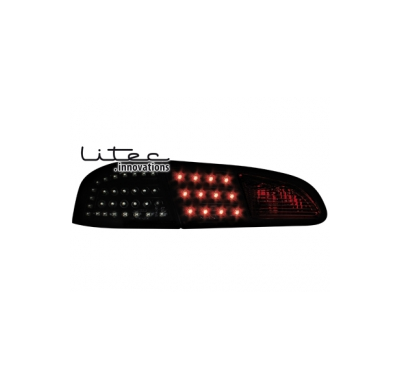 Pilotos Led Seat Ibiza 6l 02.02-08 _ Negros / Smoke