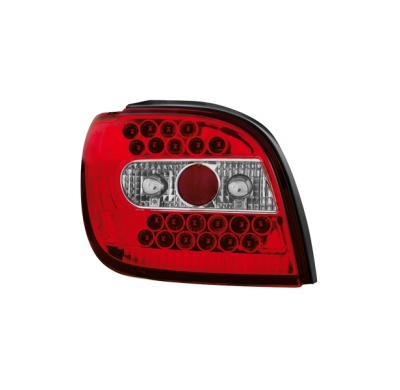 Led Pilotos Traseros Toyota Yaris _ Rojo/Cristal