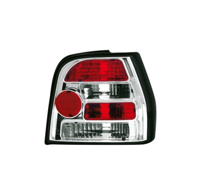 Pilotos Traseros Vw Polo 86c Ii Coupé 92+ _ Rojo/Cristal