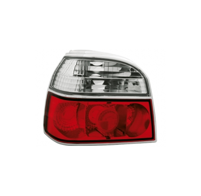 Pilotos Traseros Vw Golf Iii _ Rojo/Cristal