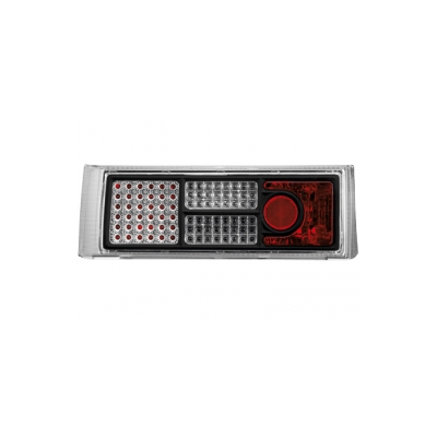 Pilotos Traseros Vw Golf I 81-83 _ Estilo Led _ Negro