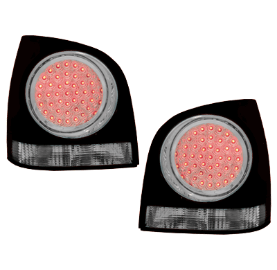 Led Pilotos Traseros Vw Polo 3+5t 9n2 05+  Negro