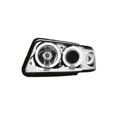 Faros Audi A4 B5 95-98 _ 2 Angel Eyes _ Rhd