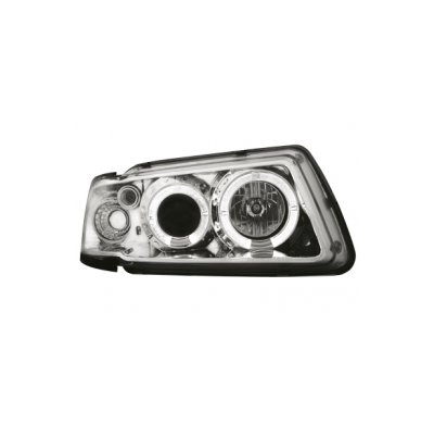 Faros Audi A3 8l 9.96-00 _ 2 Angel Eyes _ Rhd