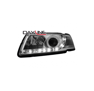 Faros Audi A3 8l 09.96-00 _ Con Diseño Luz Diurna
