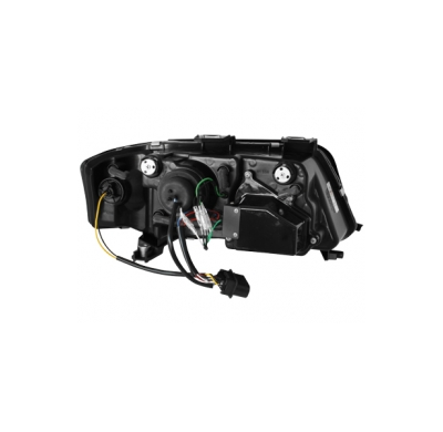 Faros Luz Diurna Audi A6 01-03  Negro