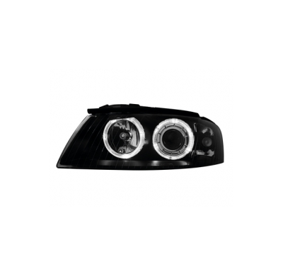 Faros Audi A3 03+ _ Angel Eyes De Luz De Posición _ Negro