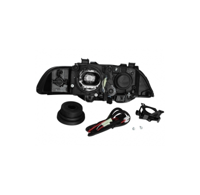 Angel Eyes Bmw E39 95-00 _ Para Xenon De Serie_ Cromados