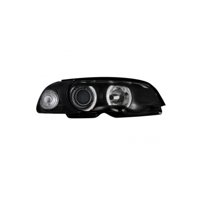 Angel Eyes Bmw E46 Coupé 98-00  _Negro