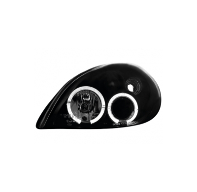 Faros Citroen Xsara 99-03 _ 2 Angel Eyes (Ojos De Ángel) _ Negro