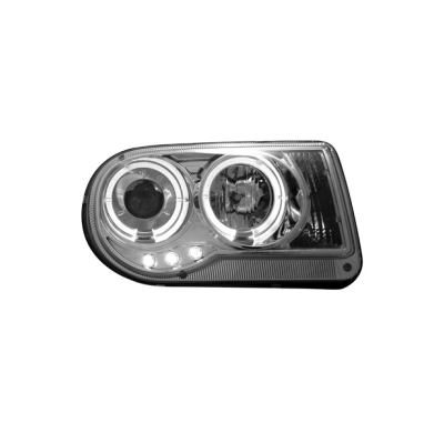 Faros Chrysler 300c 04+ _ 2 Angel Eyes De Luz De Posición